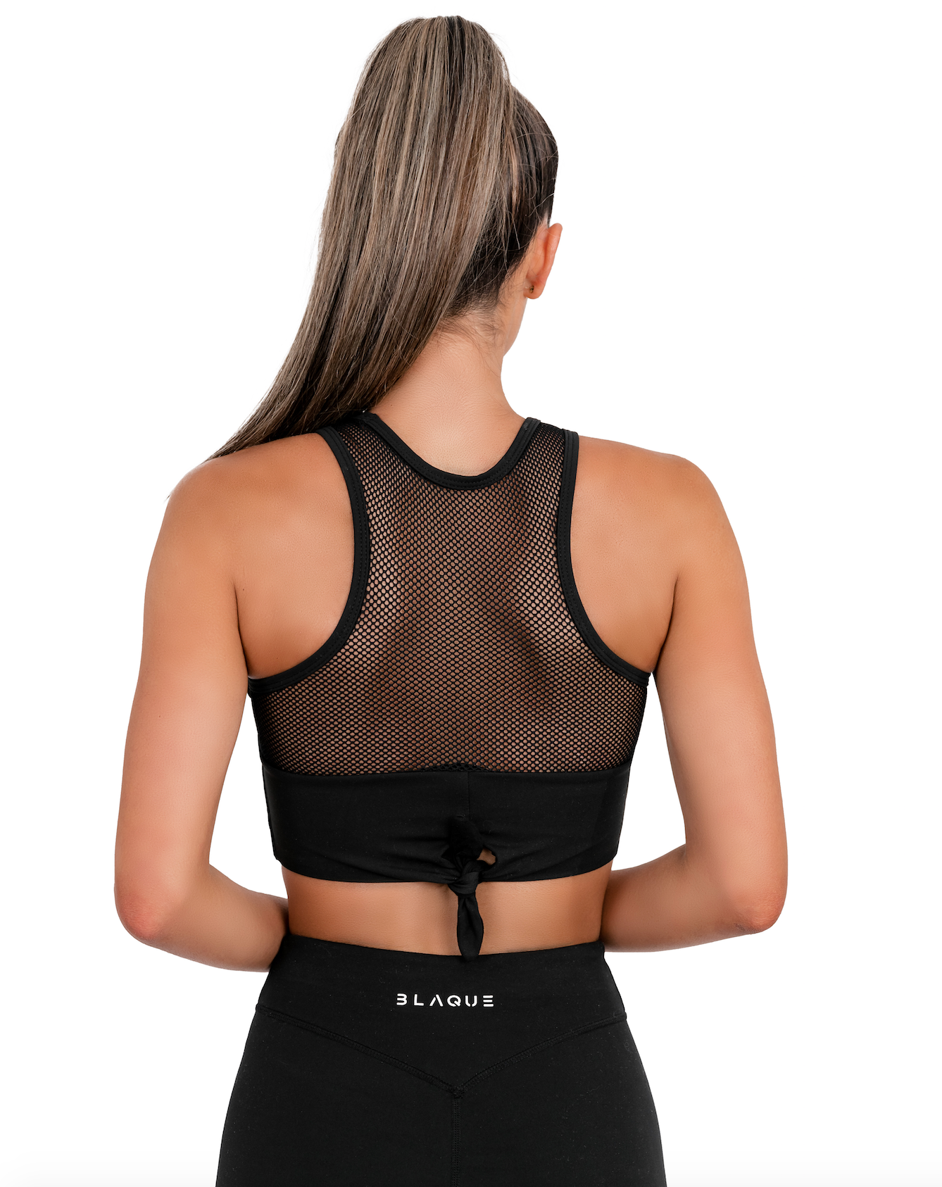 Sculpture Racer Crop Top